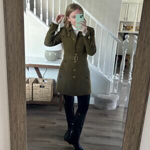 Burberry Brit 'Didmoore' Single Breasted Coat